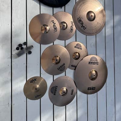 Sabian, Zildjian and Paiste cymbal pack image 1