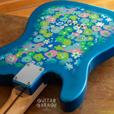 2016 Fender Japan Telecaster 69 Vintage Reissue FSR Blue Flower metallic - stunning MIJ! image 14