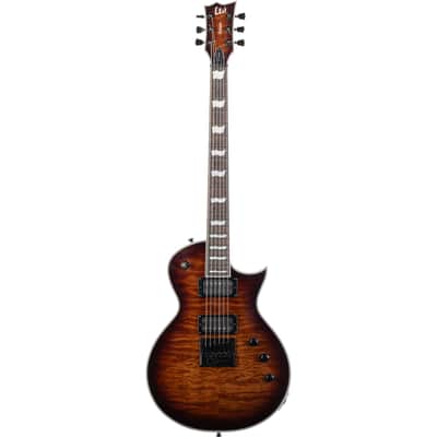 ESP EC-1000 Evertune Electric Guitar - Dark Brown Sunburst image 4