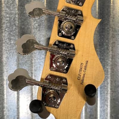 G&L USA 2017 Custom JB 4 String Jazz Bass Blonde Frost Left Hand & Case #4175 Used image 8