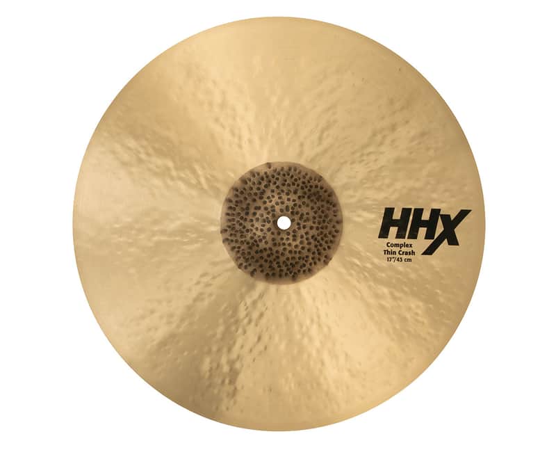 Sabian 17" HHX Complex Thin Crash Cymbal image 1