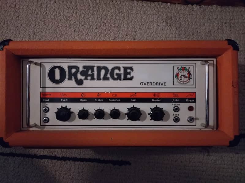 Orange OR120 Overdrive Or120m 1970's - Orange image 1