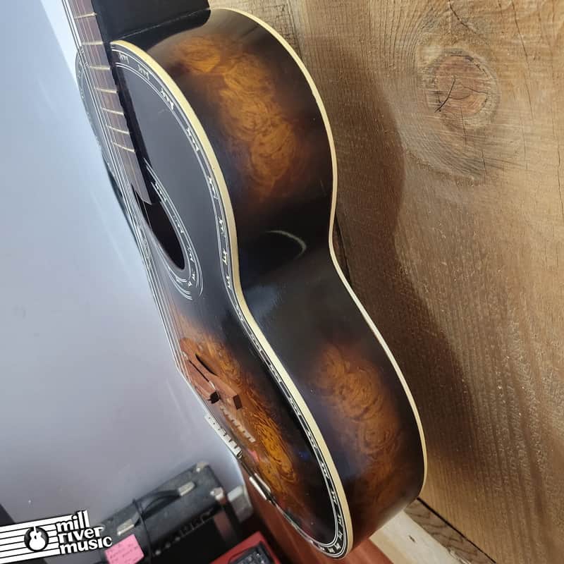 Maruha Vintage Parlor Guitar Crafted in Japan c. 1960s No. 612