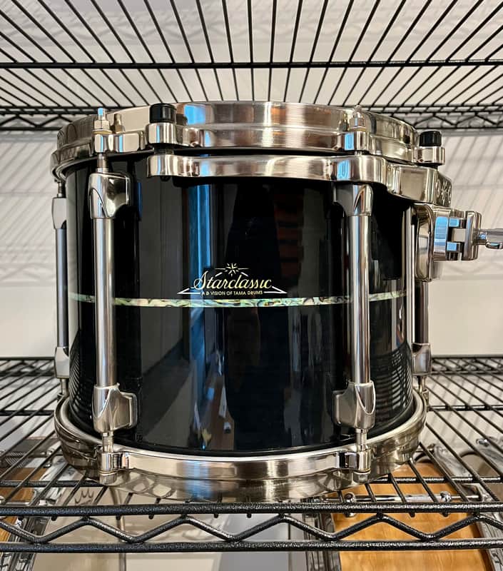 Tama Starclassic Omnitune Bubinga 12" Tom Japan Black image 1