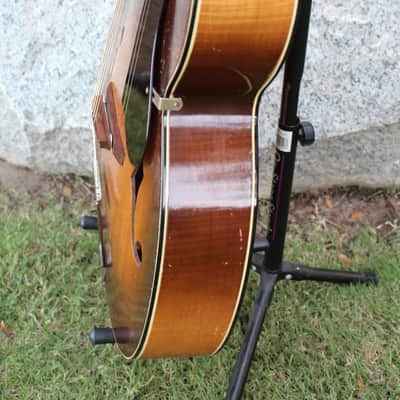 Vintage 40s Kay K-46 Artist 17" Master Size Jumbo Acoustic Archtop Guitar Restored Honest Relic image 20