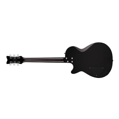 Gretsch Guitars Streamliner Jet Club with High-Output Ceramic Humbuckers and 12 Inch Fingerboard (Jet Black) image 2