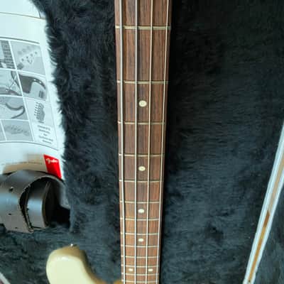 Fender American Jazz Bass USA Olympic White 1989 / Case image 4