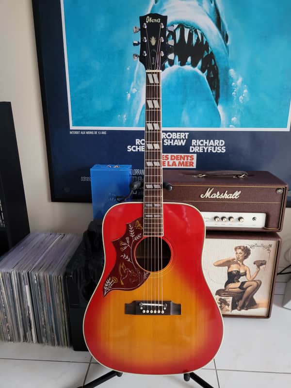 Ibanez Concord 684  1976  Sunburst left handed gaucher image 1
