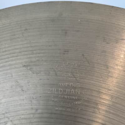 Zildjian A 18" Crash 1960s image 5