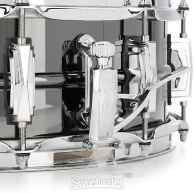 Ludwig Black Beauty 5 x 14-inch Brass Snare Drum - Black Nickel (LB416d1) image 4