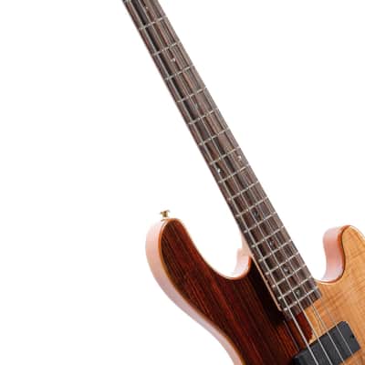 Cort, Jeff Berlin Rithimic 4-String Bass Guitar, Right, Natural Glossy, Full (RITHIMICNAT) image 2