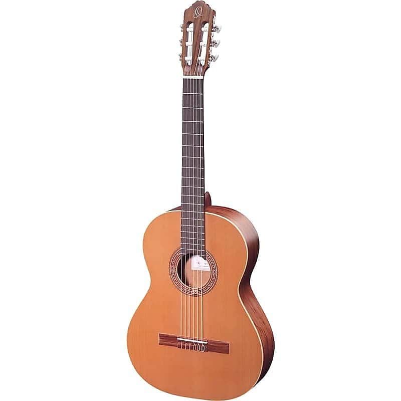 Ortega Guitars R180L Traditional Series Left-Handed Nylon String Acoustic Guitar w/ Gig Bag & Video image 1