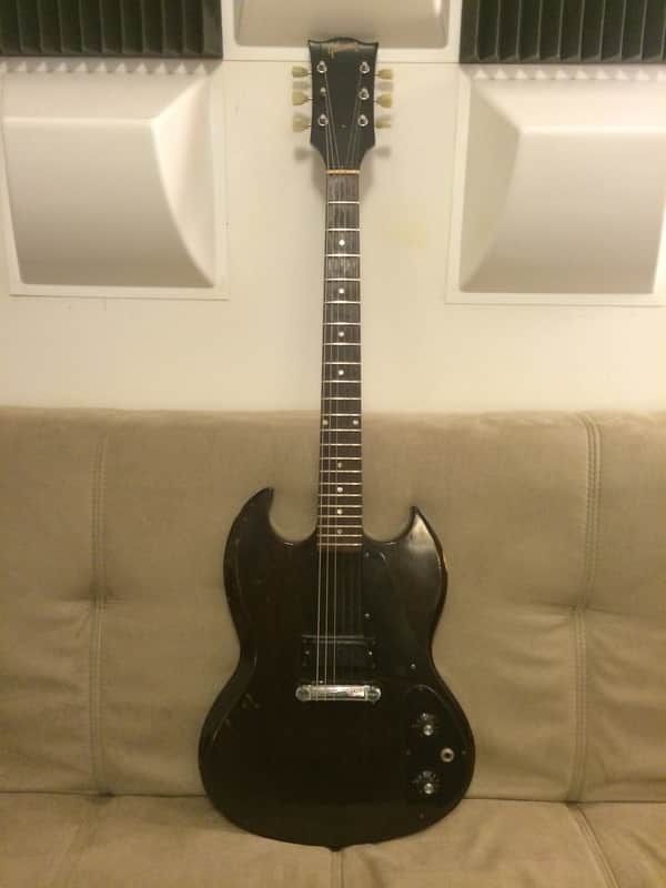Vintage Gibson Sg-1 1971 1972 Walnut image 1