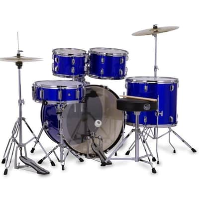Mapex Comet Series Drum Kit | 5pc | Indigo Blue | 22 Inch Bass Drum image 2