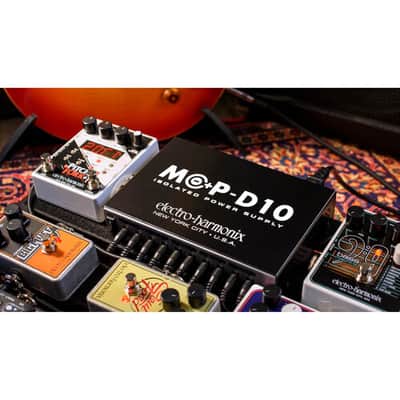 Electro-Harmonix MOP-10D Isolated Power Supply- Black image 8