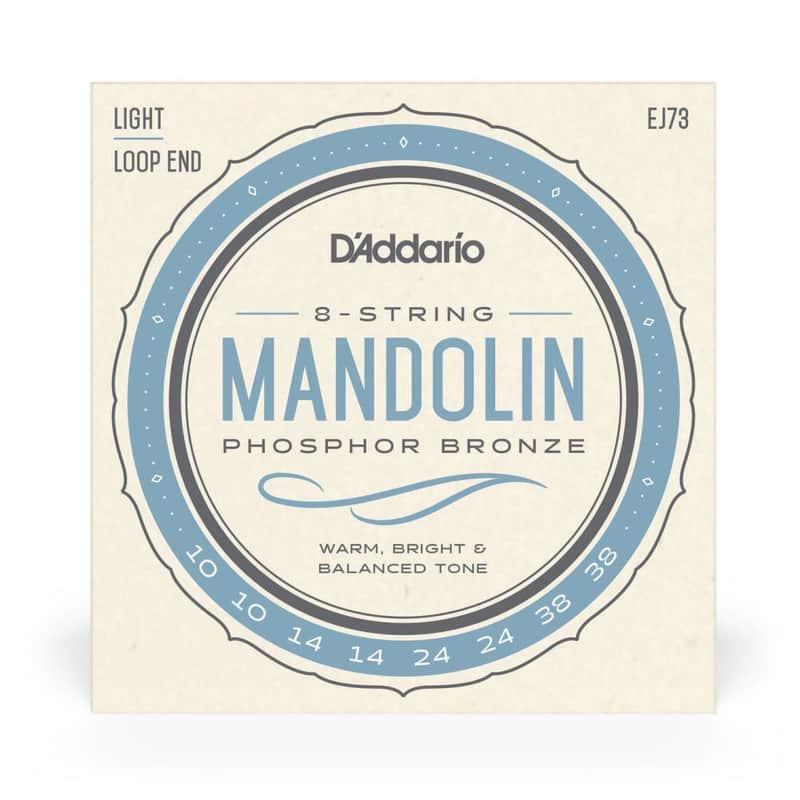 D'addario mandolin phosphore bronze 10-38 image 1