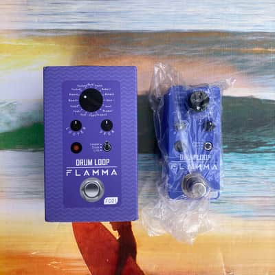 Flamma FC01 Drum Loop 2021 - Present - Purple electric guitar drum loop effect pedal percussion, drum synthesizer image 13