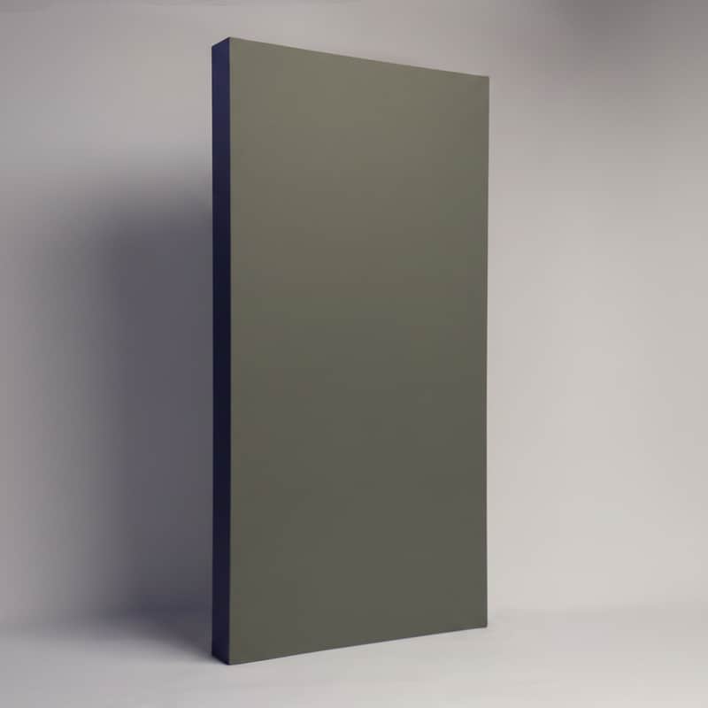 Acoustic Wall Panel | Steel Grey | Professional Sound Absorbing Panel | Recording Studio, Home Studio, Mixing Room, Mastering Suite, Podcast Studio, Home Theater, Broadcast Studio, Streaming Room, Office & Vocal Booth | Made in USA image 1