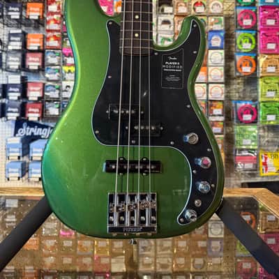 Fender Player II Modified Active Precision Bass with Rosewood Fretboard 2025 - Present - Harvest Green Metallic image 2