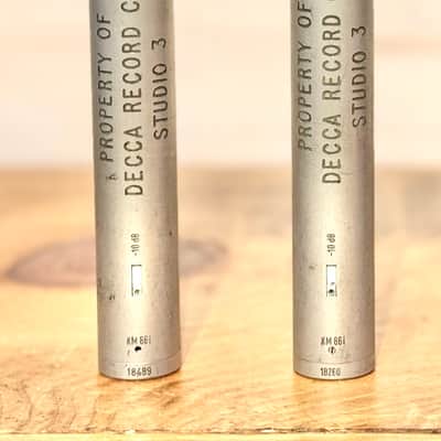 Vintage Neumann KM 86i - PAIR - Ex Decca studios image 1