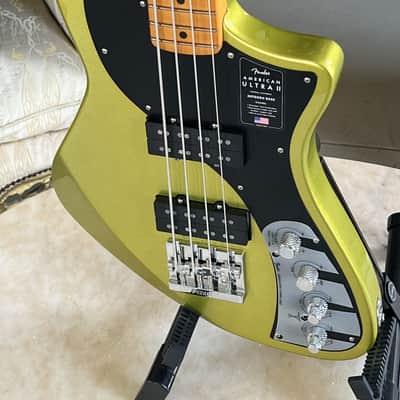 Fender American Ultra II Meteora Bass Solar Flare image 5