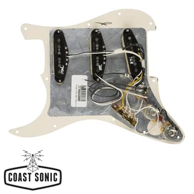 Fender Pre-Wired Strat Pickguard, Vintage Noiseless SSS image 2