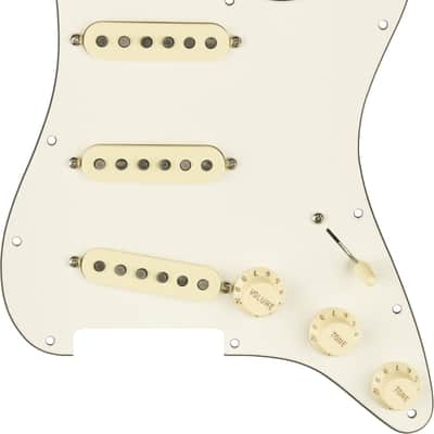 Fender Custom Shop Custom '69 SSS Loaded Stratocaster Pickguard, Parchment image 1