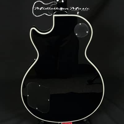 Epiphone - Les Paul Custom - Limited-Edition Electric Guitar - Silver Burst Gloss Finish USED image 6