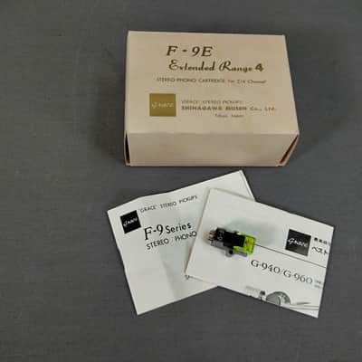 Grace F-9E Stero Phono Cartridge Extended Range 4 In Excellent Condition image 1