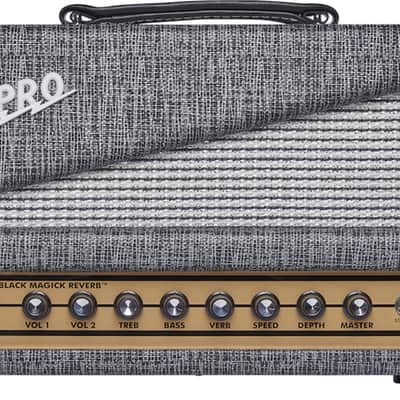 Supro 1696RTH Black Magick Reverb Head - 25W Reverb and Tremolo image 1