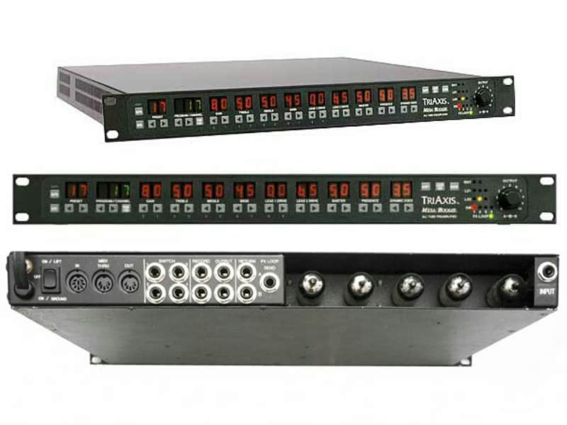Preamp Mesa Triaxis Boogie TriAxis Guitar Programmable | Used