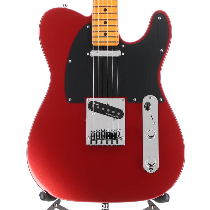 Fender Certified Pre-Owned American Ultra II Telecaster®, Maple Fingerboard, Sinister Red (T10) (23803) image 1