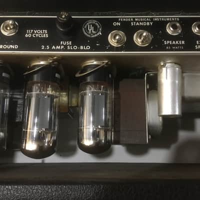 Fender Dual Showman Amp 1969 - Black Tolex image 6