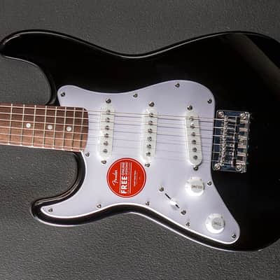 Squier Mini Strat Left Hand - Black image 1