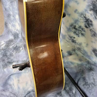 1973 Yamaha FG-160-1 Natural Dreadnought Guitar New Strings Pro Setup Original Soft Shell Case image 8