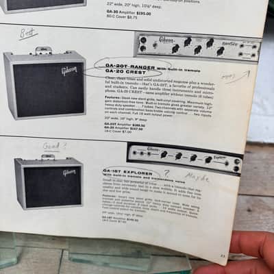 1960 Gibson Full Line Catalog Rare Burst Es335 Les Paul Melody Maker Vintage Case Candy Collector image 12