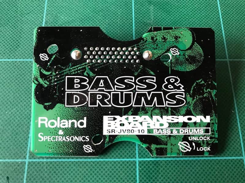 Roland SR-JV80-10 BASS & DRUMS拡張ボード Roland SR-JV80-10 Bass and Drums Expansion Board | Reverb