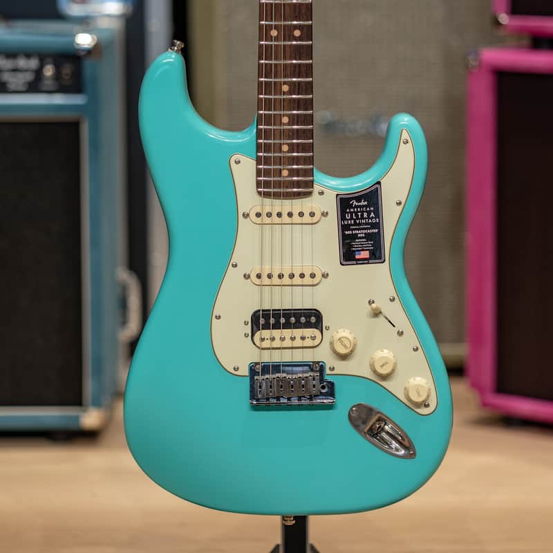 Fender American Ultra Luxe Vintage '60s Stratocaster HSS - Sea Foam Green image 1