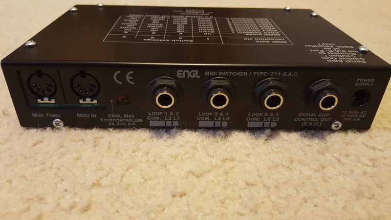 ENGL Z-11 MIDIスイッチャー ギターアンプ用 スイッチキャップ欠品 ENGL Z-11 MIDIスイッチャー ギターアンプ用 スイッチキャップ欠品