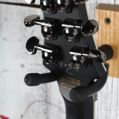 Schecter Ernie C C-1 Solid Body Electric Guitar Black Reign Finish image 13