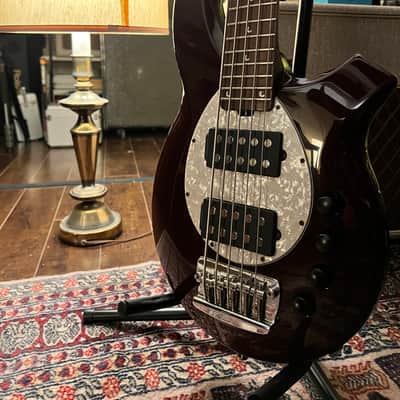 Ernie Ball Music Man Bongo 5 HH 2003 - 2009 - Rolls Burgundy image 11