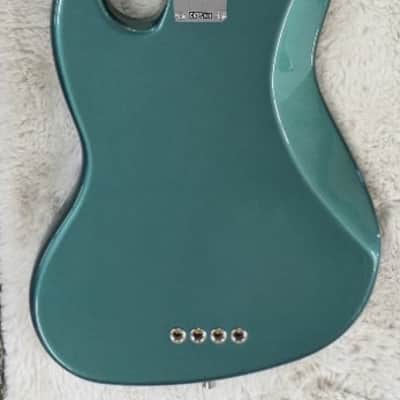 Fender Adam Clayton Jazz Bass Rosewood Fretboard Sherwood Green Metallic - Demo image 4