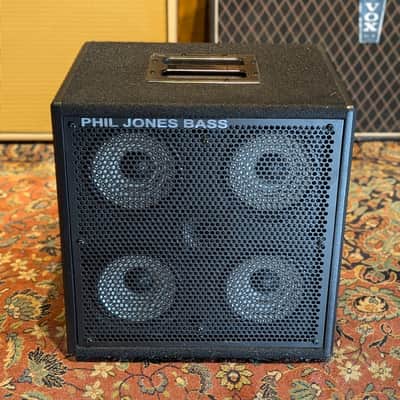 Phil Jones Cab 47 300-Watt 4x7" Bass Cabinet 2010s - Black image 2