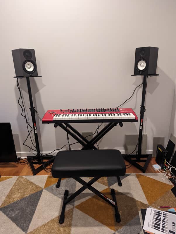 Nord Wave 2 61-Key 48-Voice Polyphonic Synthesizer 2013 - 2022 - Red image 1