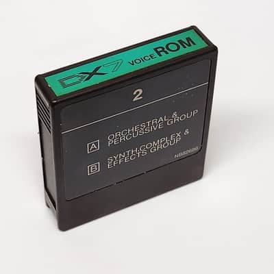 Yamaha DX7 Voice ROM Cartridge #2 Orchestral Percussive Synth & Effects image 1