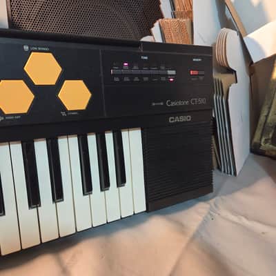 Casio CT-510 Casiotone 49-Key Synthesizer 1980s - Black image 4