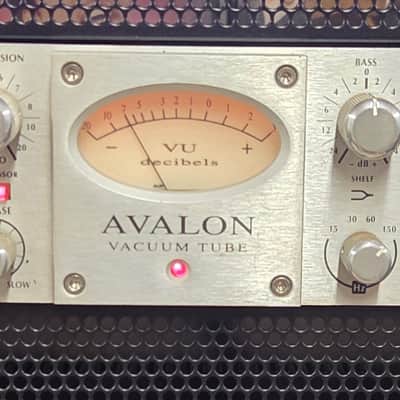 Avalon VT-737sp Tube Channel Strip 2010s - Silver image 1