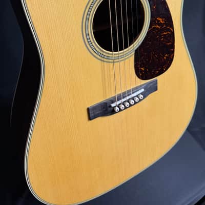 Martin D-28 (2025) Dreadnought Acoustic Guitar Gloss Natural Finish w/ Case image 5