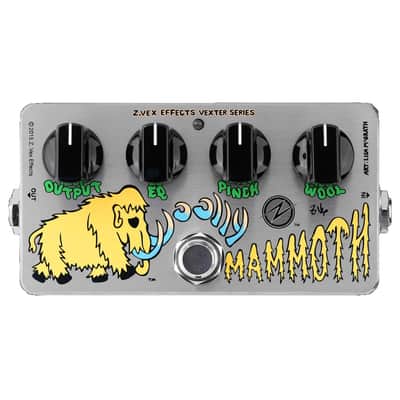 New ZVEX Vexter Woolly Mammoth Fuzz Guitar Effects Pedal