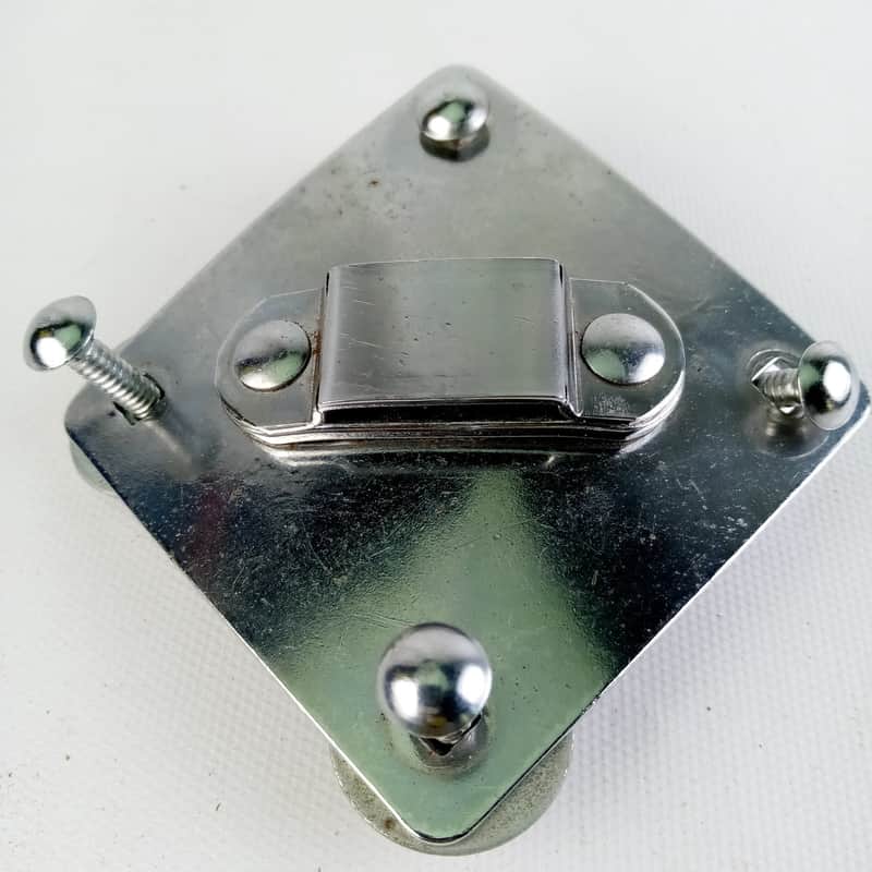 Rogers Walberg & Auge Diamond Plate Mount Vintage 60s Tom Drum Rail Clip Holder image 1